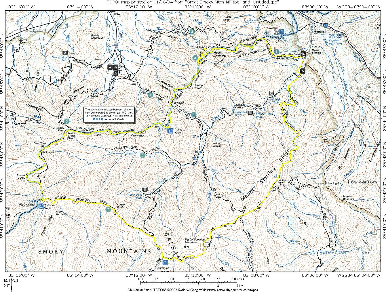 Mount Cammerer N2Backpacking